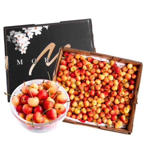 Cherry vàng Mỹ size 9,5, size 10 -  thùng 4kg