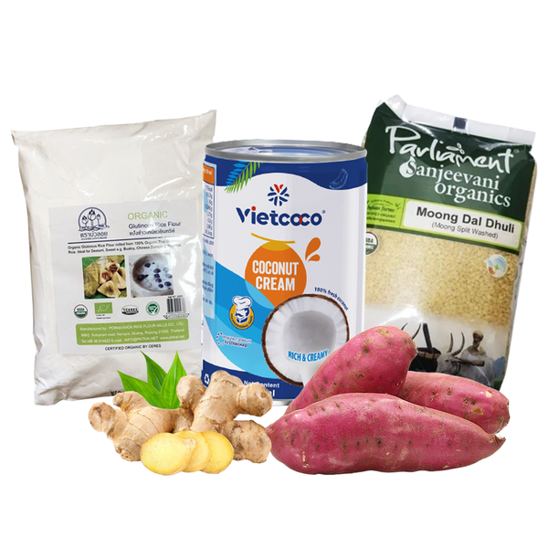 Combo nguyên liệu bánh trôi nước hữu cơ