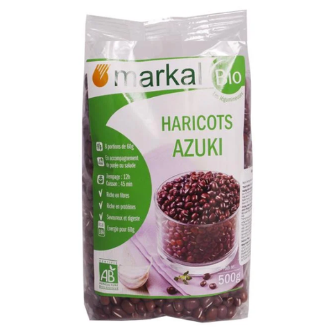 Đậu đỏ azuki hữu cơ markal 500g