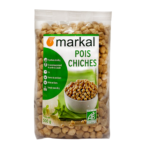 Đậu gà hữu cơ markal 500g