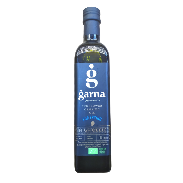 Dầu hướng dương hữu cơ garna 500ml