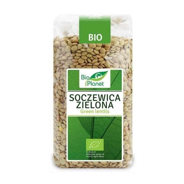 Đậu lăng xanh hữu cơ bio planet 500g