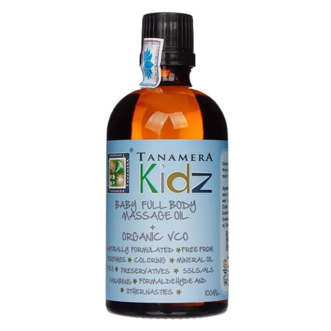 Dầu massage toàn thân cho bé tanamera kidz 100ml