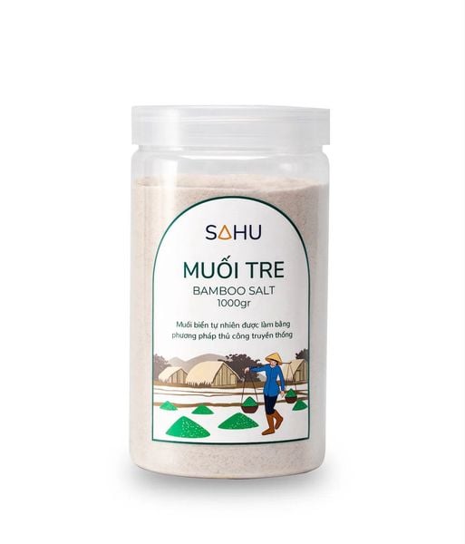 Muối tre Sahu 1kg