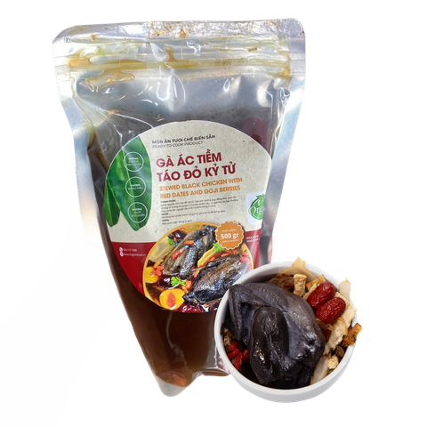 Gà Ác Tiềm Thuốc Bắc Bếp O - túi 500gr