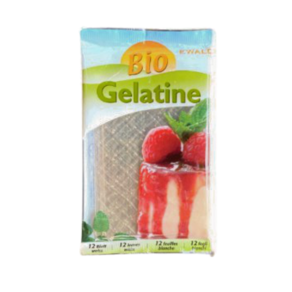Gelatin hữu cơ dạng lá Bio 20g