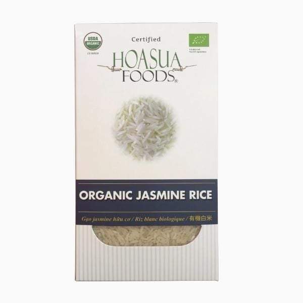 Gạo trắng hoa sữa hữu cơ jasmine 1kg