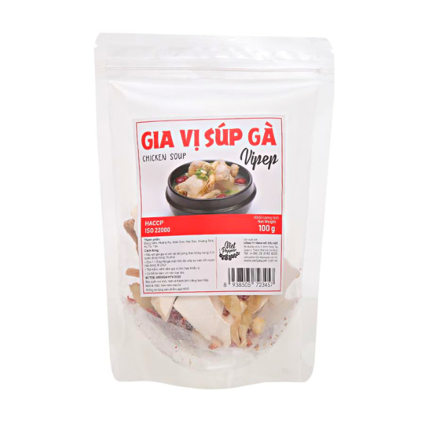Gia vị súp gà vipep 100g