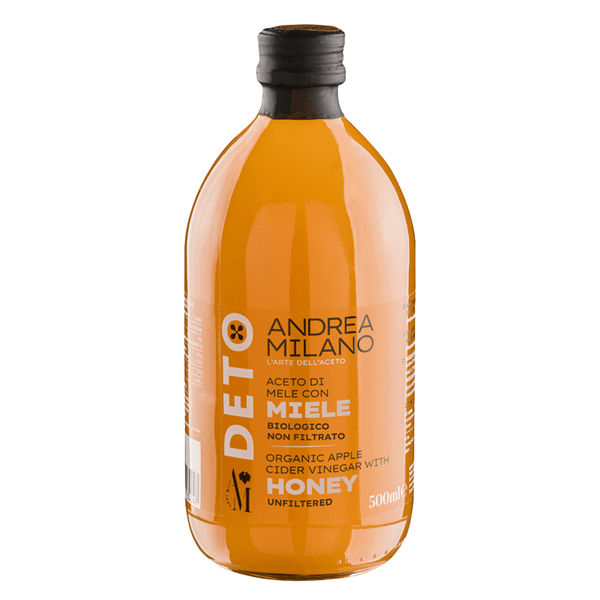 Giấm Detox hữu cơ Andrea Milano Ý 500ml