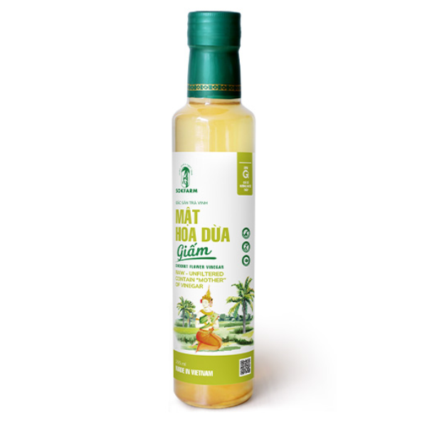 Giấm mật hoa dừa sokfarm 265ml