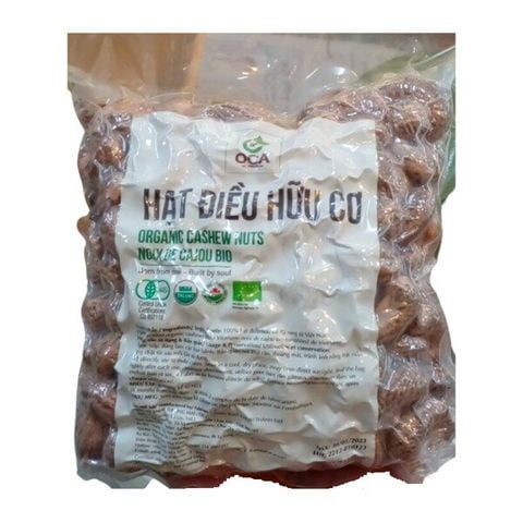 Hạt điều hữu cơ oca 500g