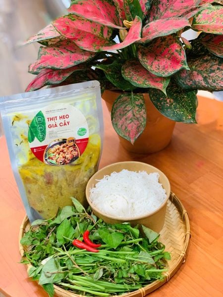 Heo giả cầy Bếp O túi 500gram