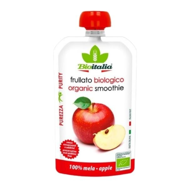 Hỗn hợp nước ép táo hữu cơ bioitalia 120g
