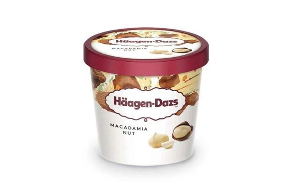 Kem Haagen Dazs hạt Macadamia 473ml