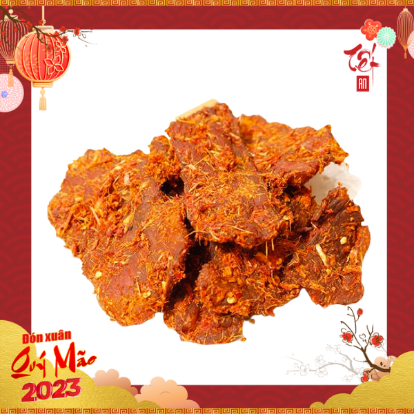 Khô heo organicfood - hũ 500g