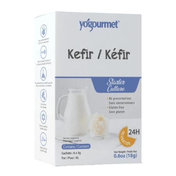 Men làm sữa chua kefir hộp 18g