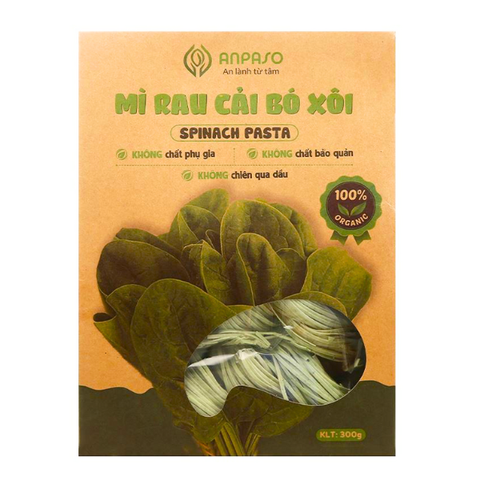 Mì cải bó xôi organic Anpaso 300g