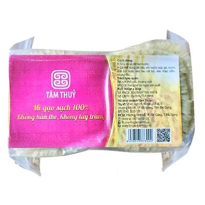 Mỳ gạo sợi nhỏ tâm thủy 400g