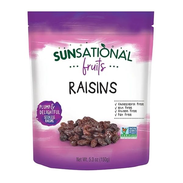 Nho khô sunsational fruits 150g