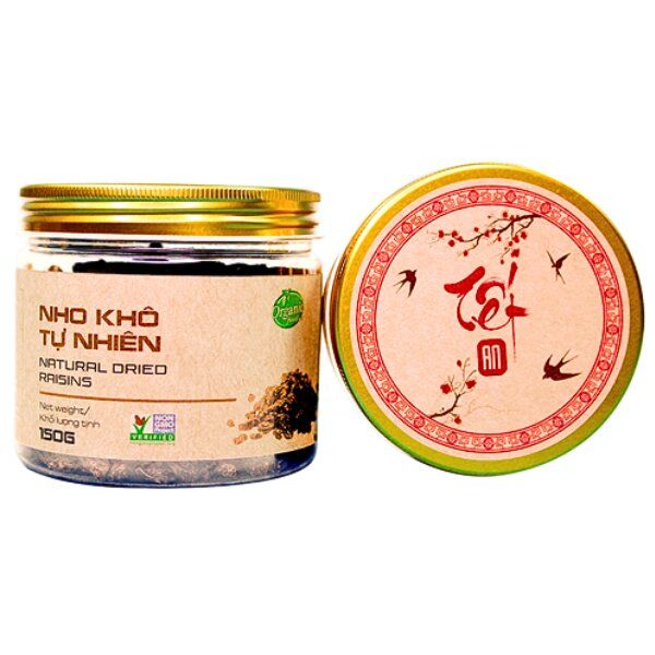 Nho khô tự nhiên 150g
