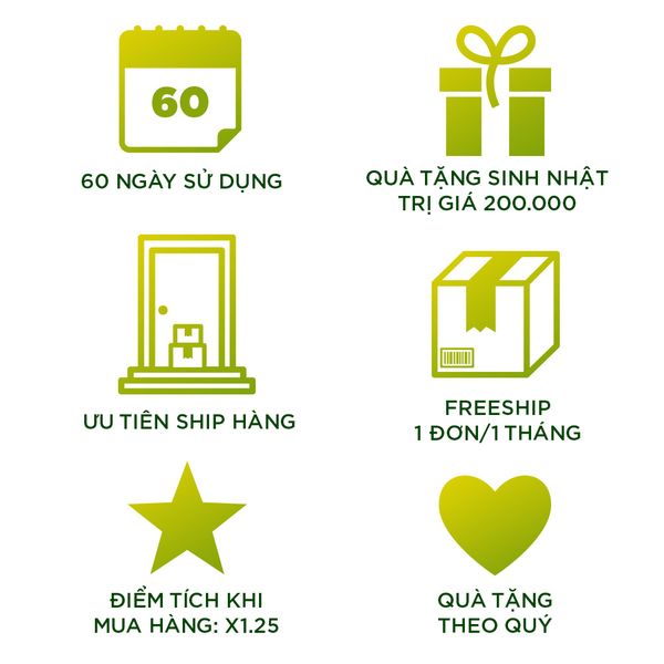 Gói thành viên organice