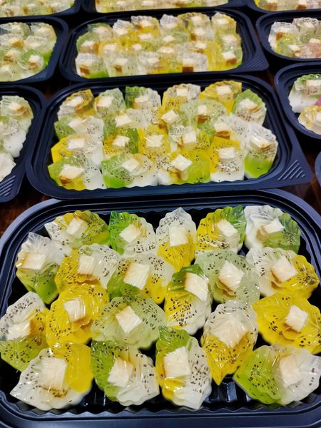 Rau câu dừa flan - hộp 20 cái