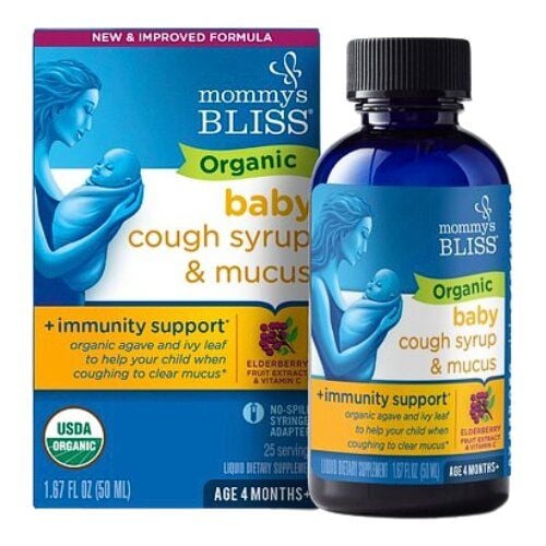 Siro giảm ho và tăng đề kháng cho trẻ từ 4 tháng Mommy Bliss