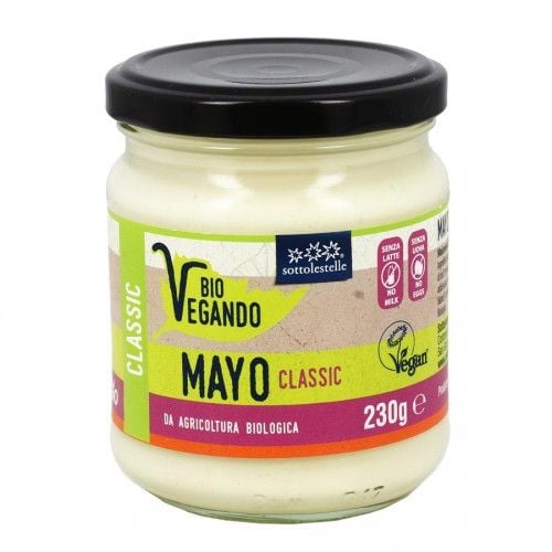Sốt mayonnaise hữu cơ không trứng sottolestelle 230g