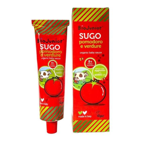 Sốt cà chua hữu cơ cho bé bio junior 150g