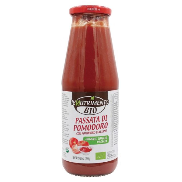 Sốt cà chua hữu cơ Ý Nutrimento 700g (chai)