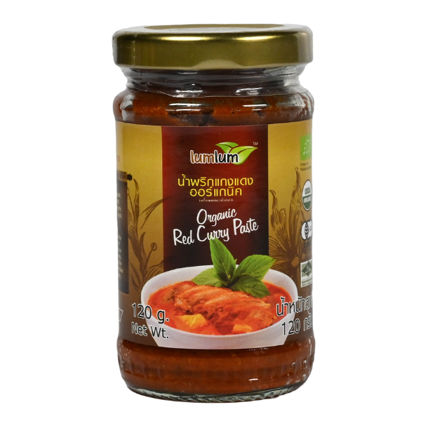 Sốt cà ri đỏ hữu cơ lumlum