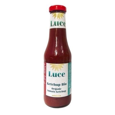 Sốt tương cà ketchup hữu cơ luce 500g