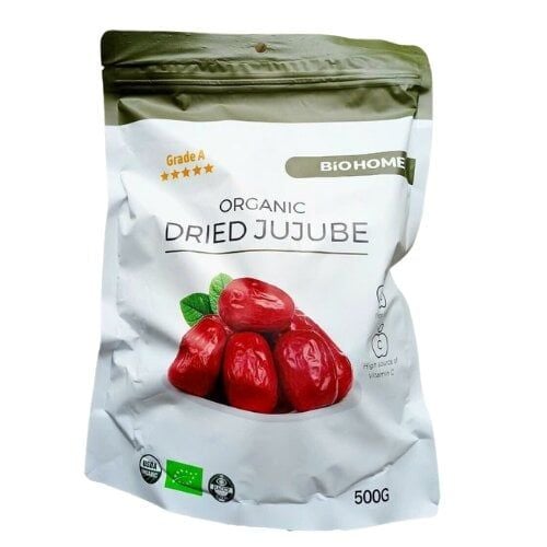 Táo đỏ khô hữu cơ Grade A 500g