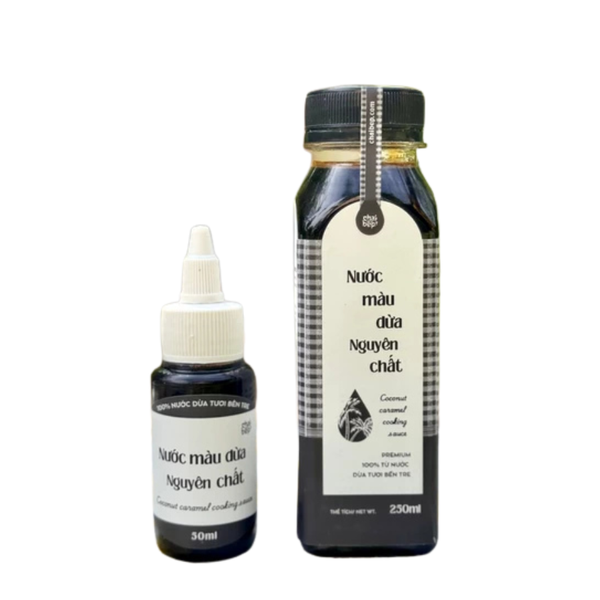 Nước màu dừa nguyên chất Chái Bếp 250ml