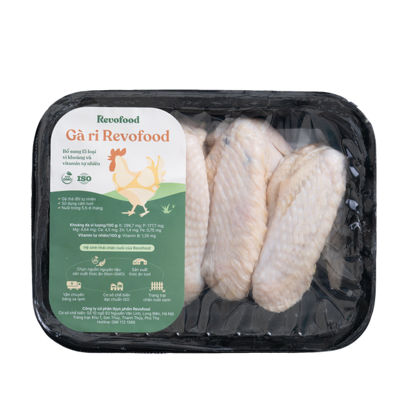 Cánh gà Ri Revofood 250gram