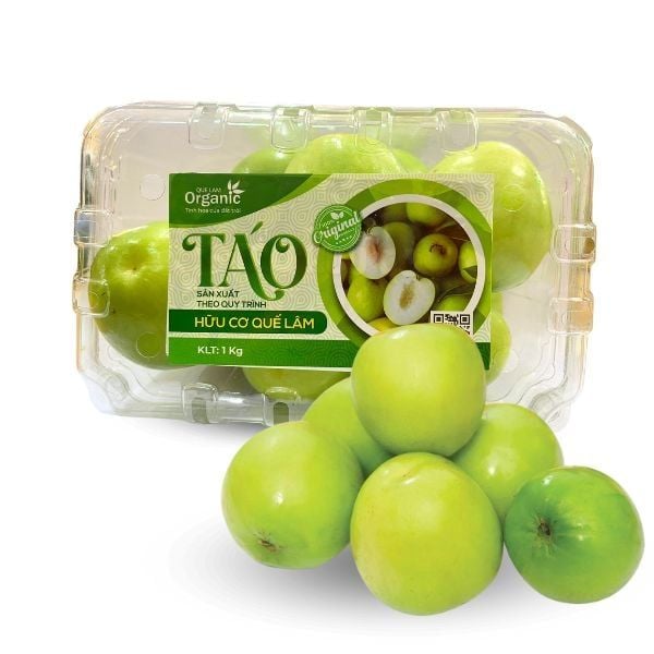 Táo xanh canh tác hữu cơ 1kg
