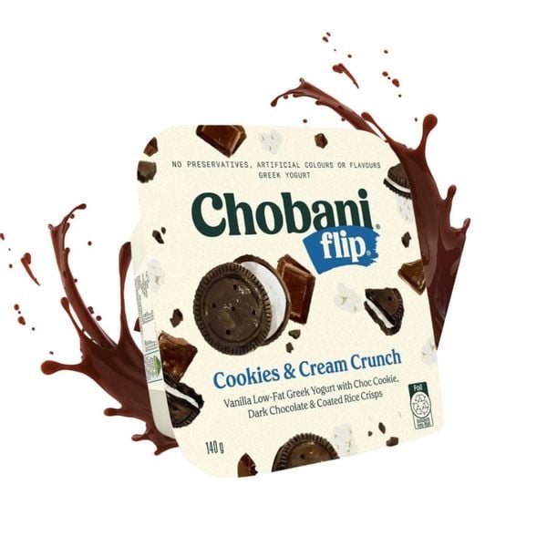 Sữa chua Hy Lạp Vị Bánh Quy & Kem Chobani Flip 140gr
