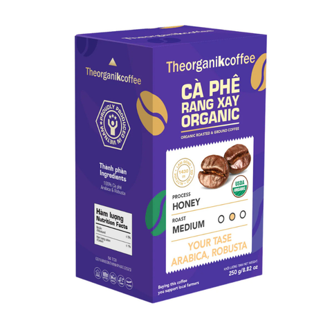 Cà phê Your Tase rang xay hữu cơ - 250g
