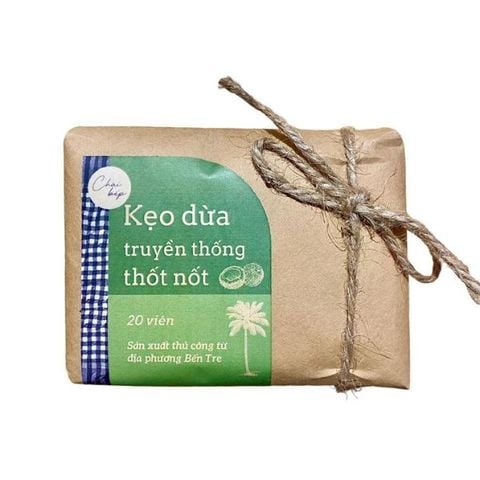 Kẹo Dừa Truyền Thống Thốt Nốt Chái Bếp  125g