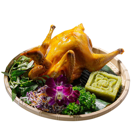 Gà tre hấp mắm nhĩ - 800g