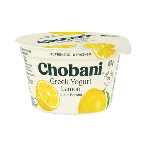 Sữa chua vị chanh Greek yoghurt lemon chobani