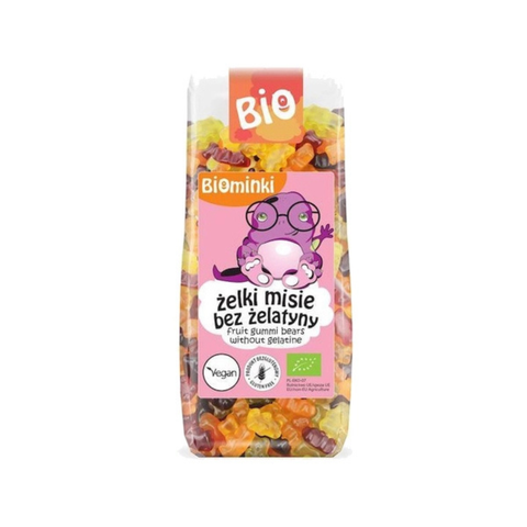 Kẹo dẻo Hữu cơ hình gấu Biominki 100g