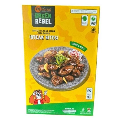 Thịt bò lúc lắc chay Green Rebel 200g