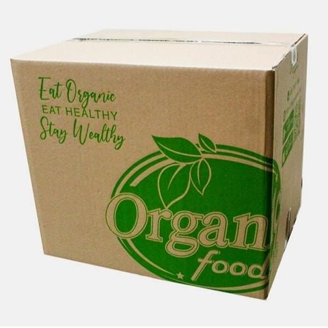 Thùng carton organicfood.vn