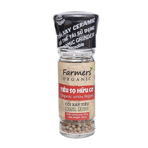 Tiêu sọ hữu cơ farmer's organic 55g