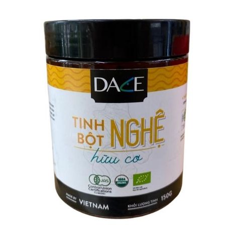 Tinh bột nghệ hữu cơ Dace 150g