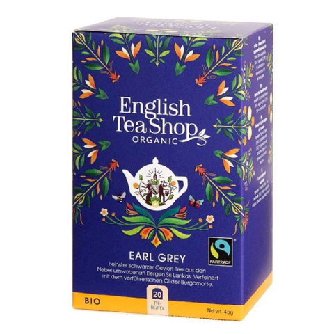 Trà organic earl grey english tea