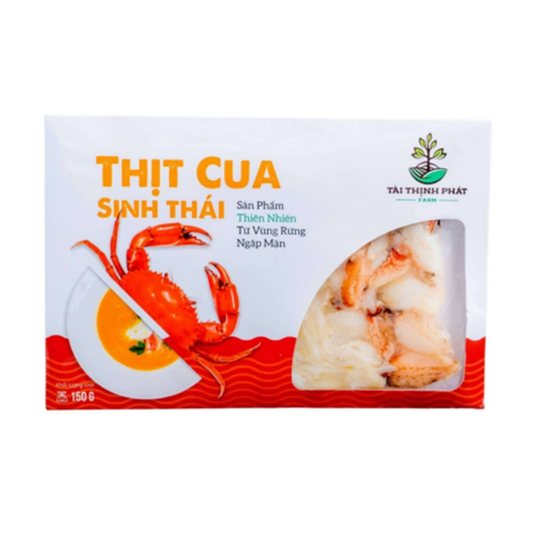 Cua tự nhiên tách thịt (Thịt cua tách sẵn) 150g