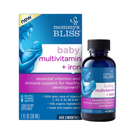 Vitamin và sắt mommys bliss cho baby 30ml