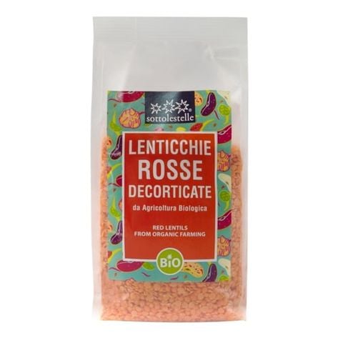 Đậu Lăng đỏ hữu cơ Sottolestelle 200g